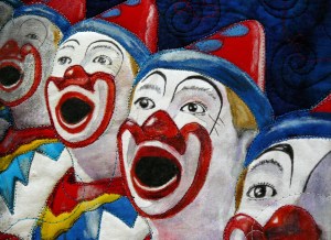 Mother and the Clowns detail 1