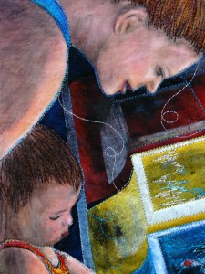 Mother and the Clowns detail 2