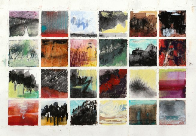 Abstract-landscapes,-watercolour-and-pastel-L-Lancaster-2018